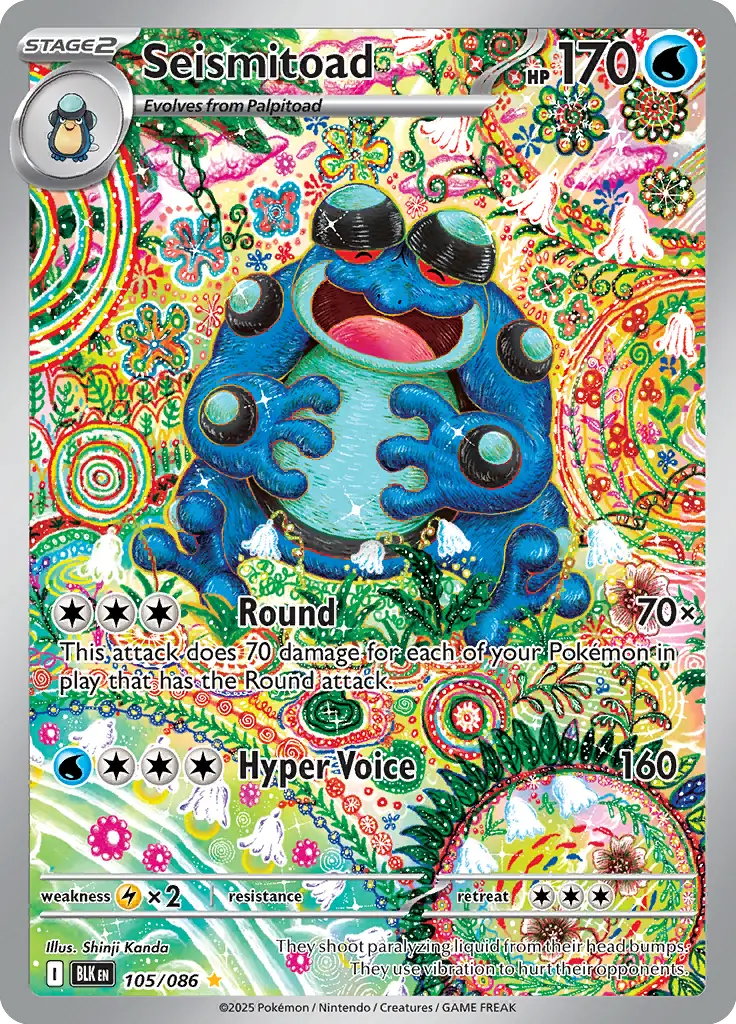 BLK - Black Bolt - 105/086 - Seismitoad