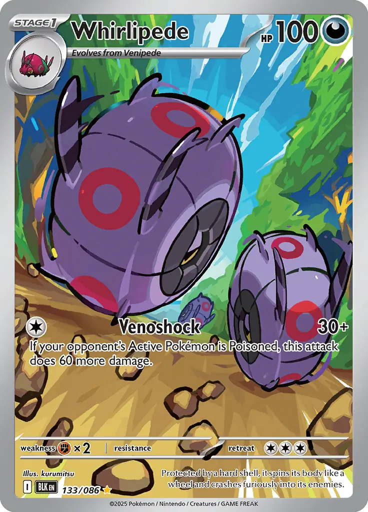 BLK - Black Bolt - 133/086 - Whirlipede