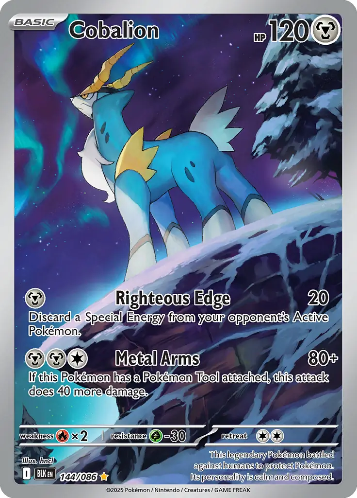 BLK - Black Bolt - 144/086 - Cobalion