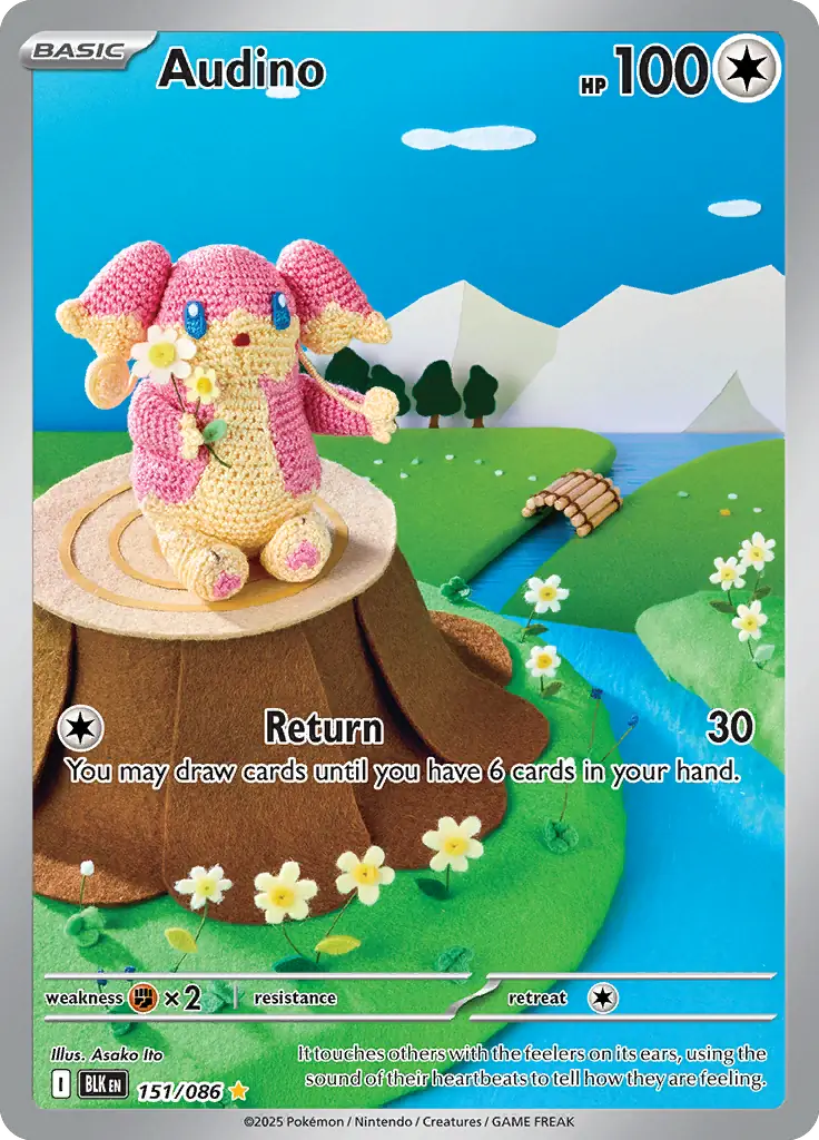BLK - Black Bolt - 151/086 - Audino