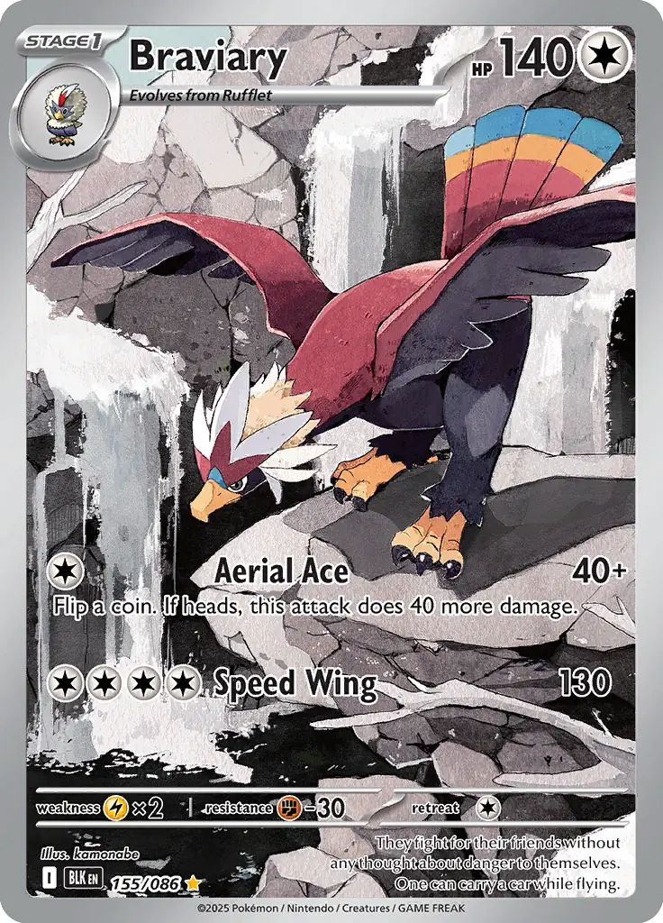 BLK - Black Bolt - 155/086 - Braviary