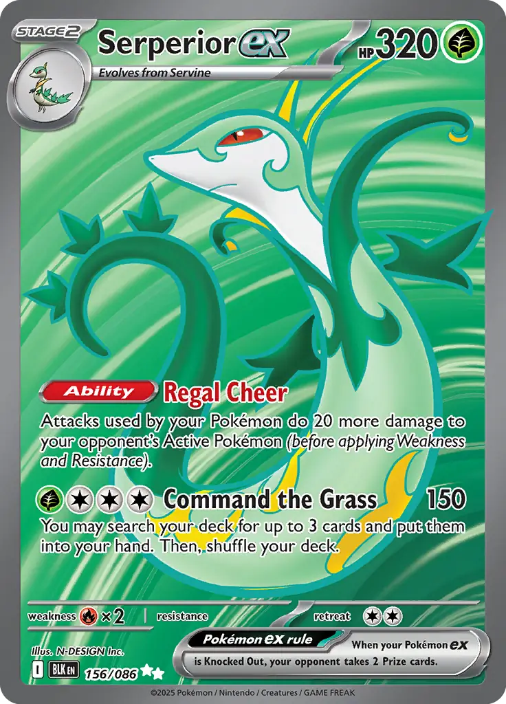 BLK - Black Bolt - 156/086 - Serperior ex