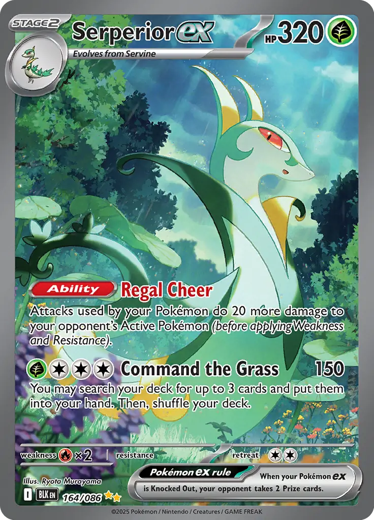 BLK - Black Bolt - 164/086 - Serperior ex