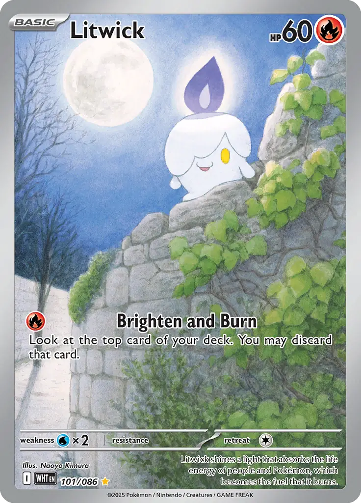 WHT - White Flare - 101/086 - Litwick