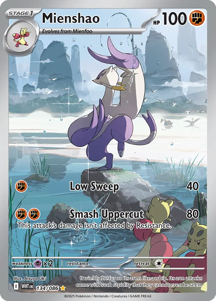 WHT - White Flare - 134/086 - Mienshao