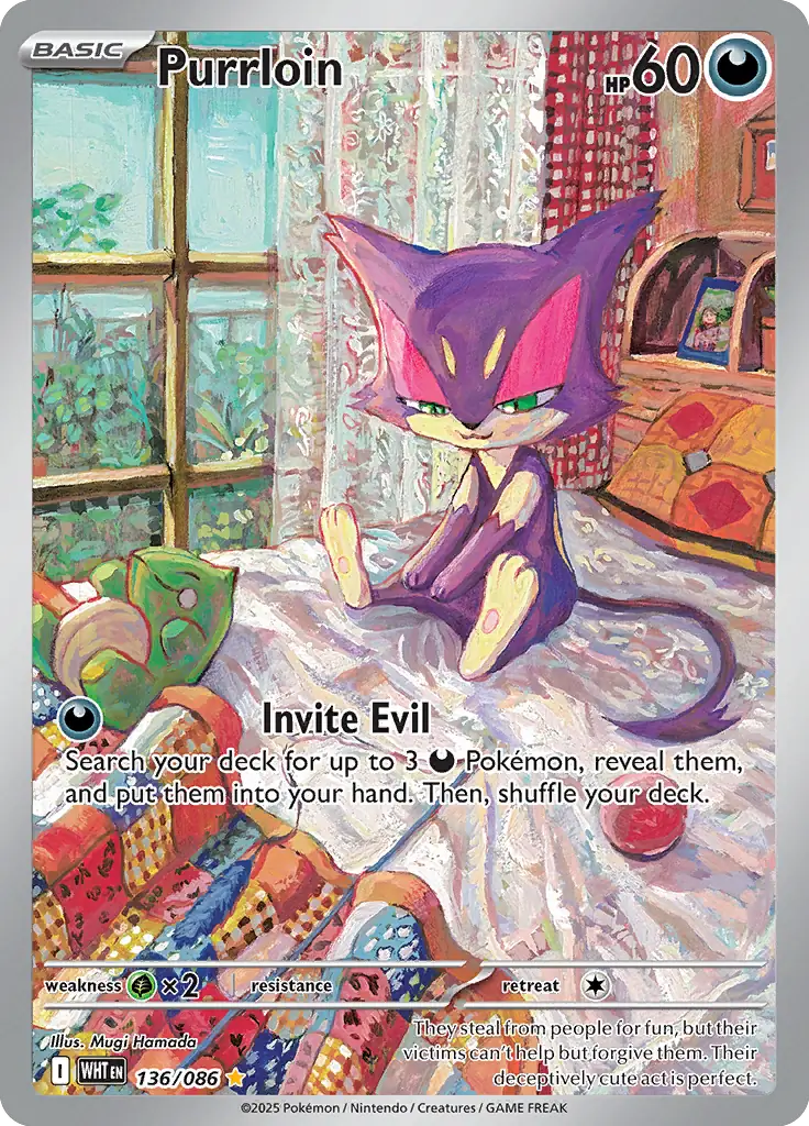 WHT - White Flare - 136/086 - Purrloin