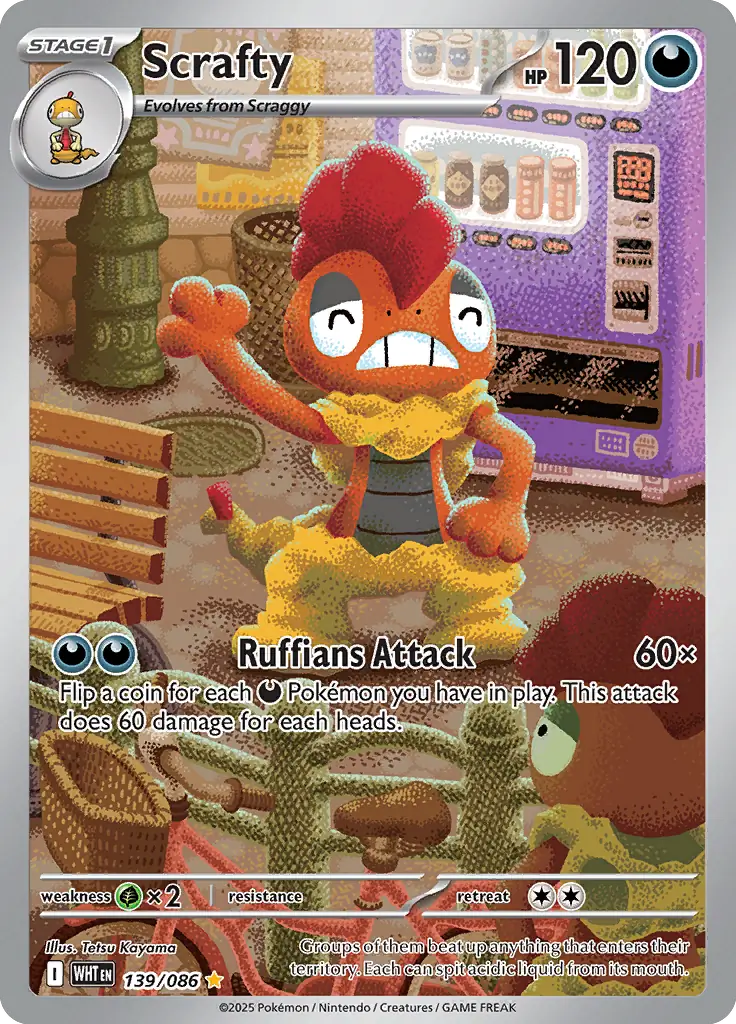 WHT - White Flare - 139/086 - Scrafty