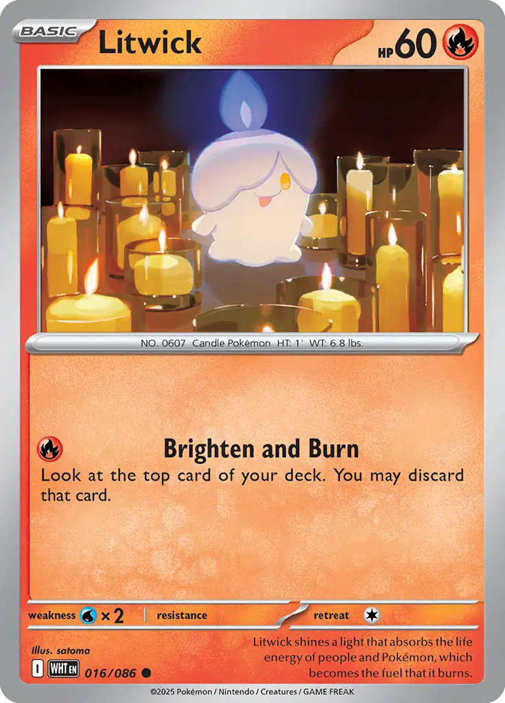 WHT - White Flare - 016/086 - Litwick