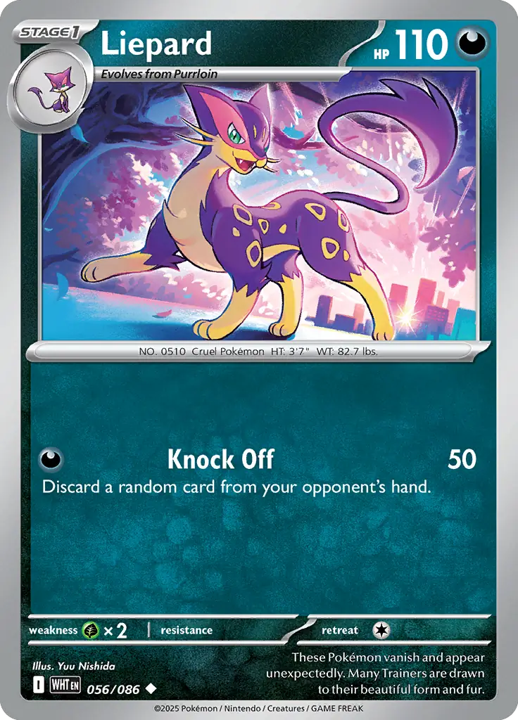 WHT - White Flare - 056/086 - Liepard