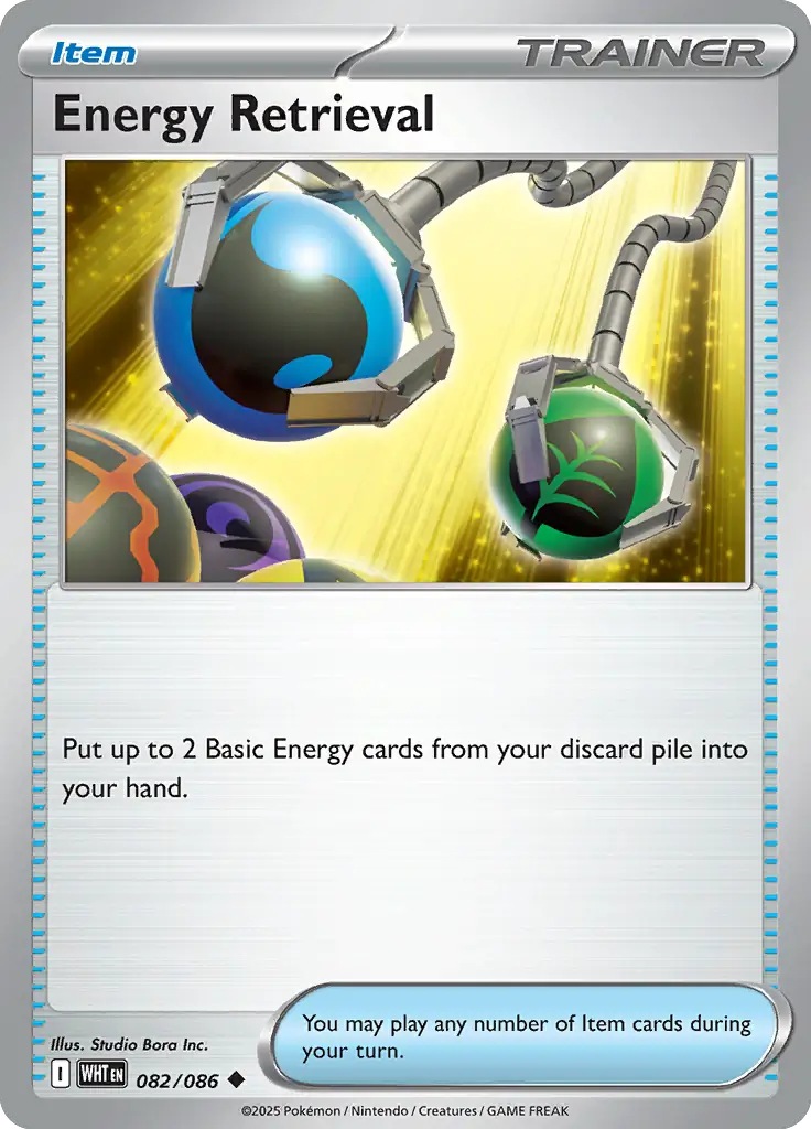 WHT - White Flare - 082/086 - Energy Retrieval
