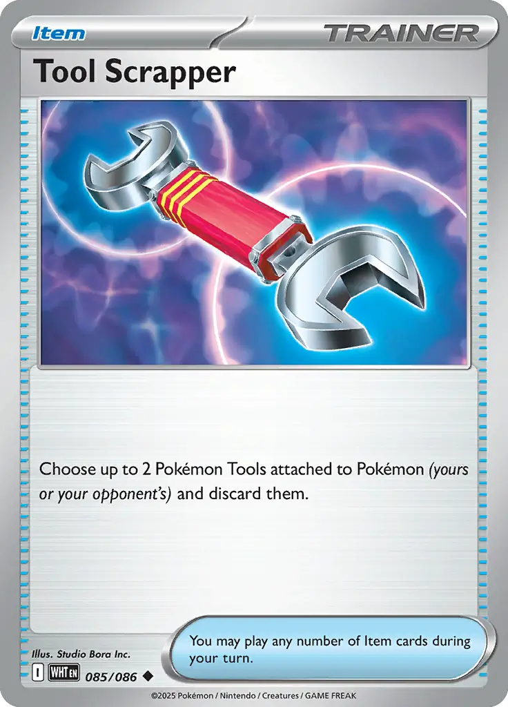 WHT - White Flare - 085/086 - Tool Scrapper