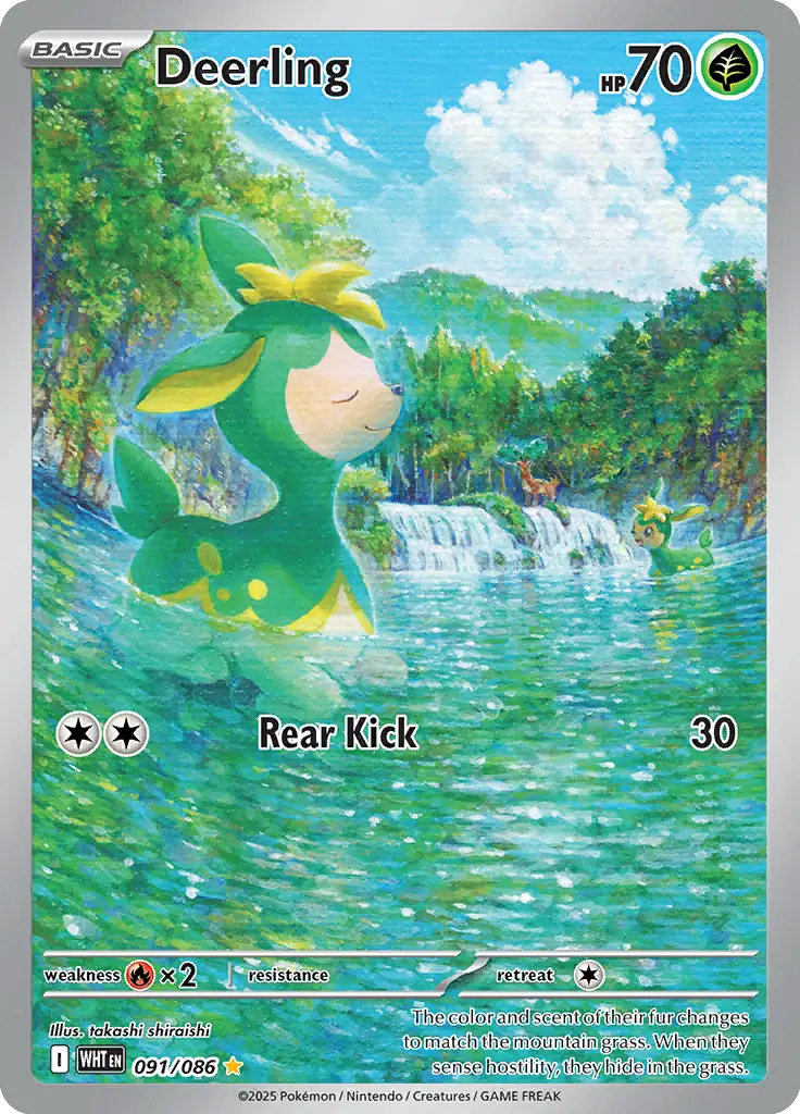 WHT - White Flare - 091/086 - Deerling