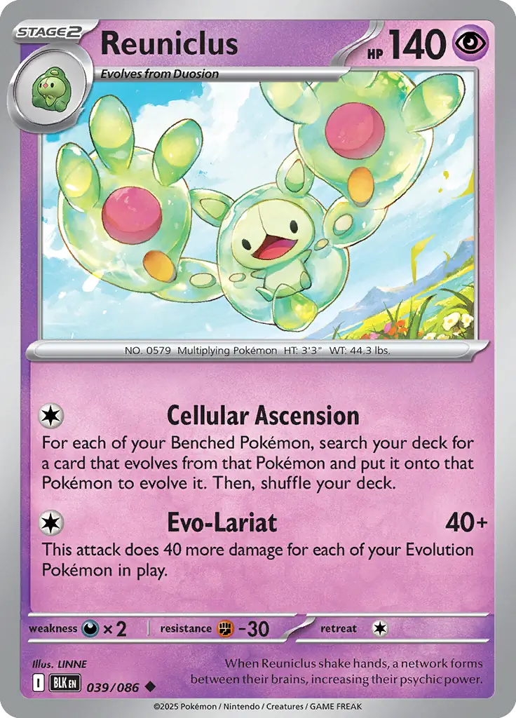 BLK - Black Bolt - 039/086 - Reuniclus