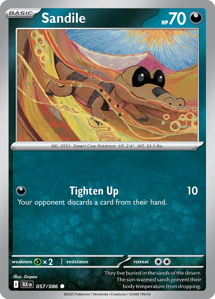 BLK - Black Bolt - 057/086 - Sandile