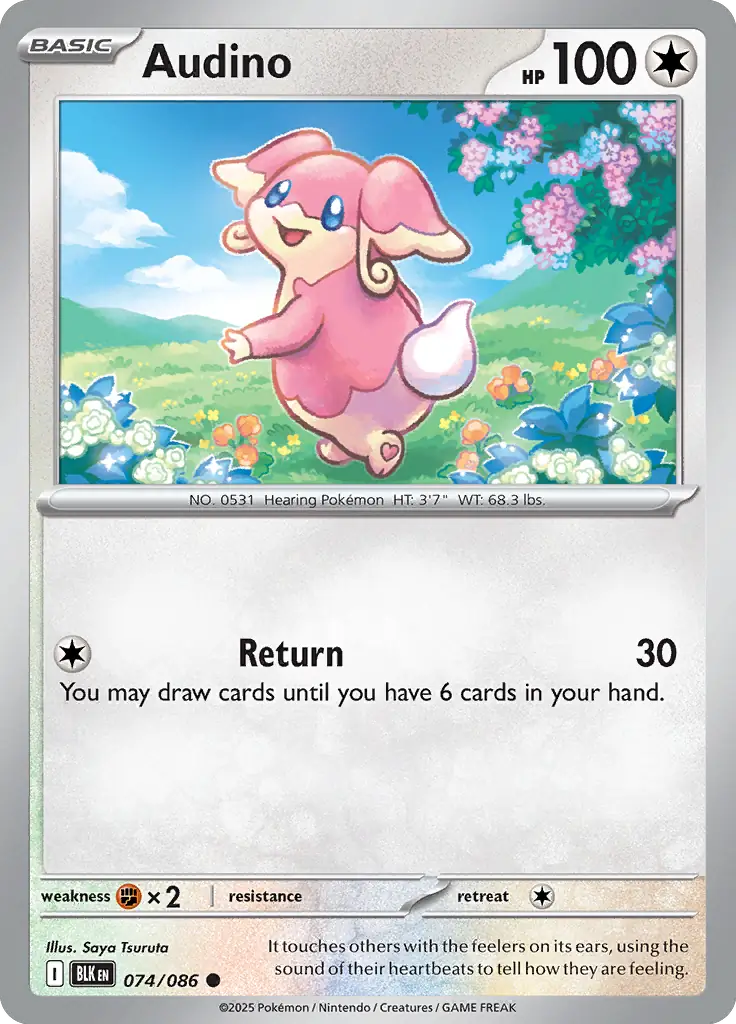 BLK - Black Bolt - 074/086 - Audino