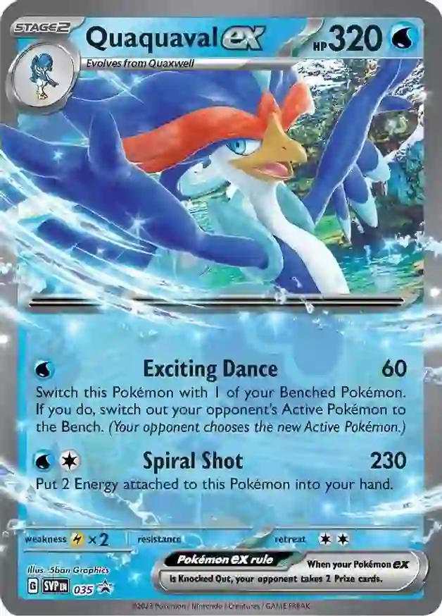 Scarlet & Violet Promos - SVP035 - Quaquaval ex