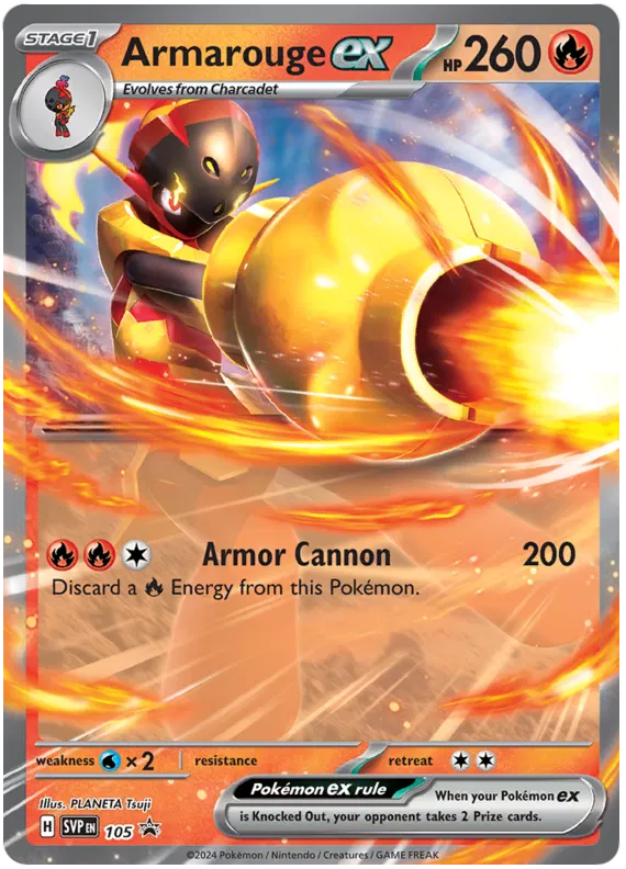 Scarlet & Violet Promos - SVP105 - Armarouge ex