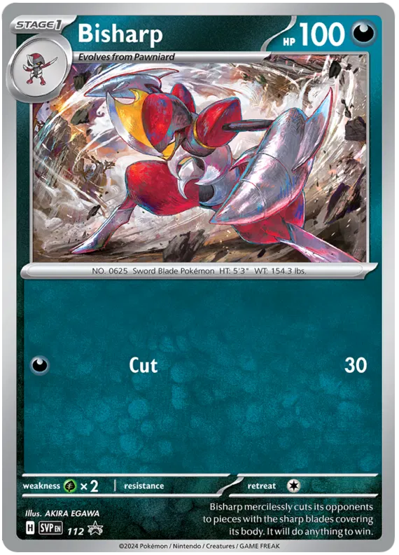 Scarlet & Violet Promos - SVP112 - Bisharp
