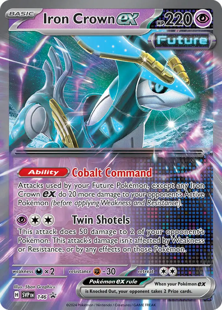 Scarlet & Violet Promos - SVP146 - Iron Crown ex