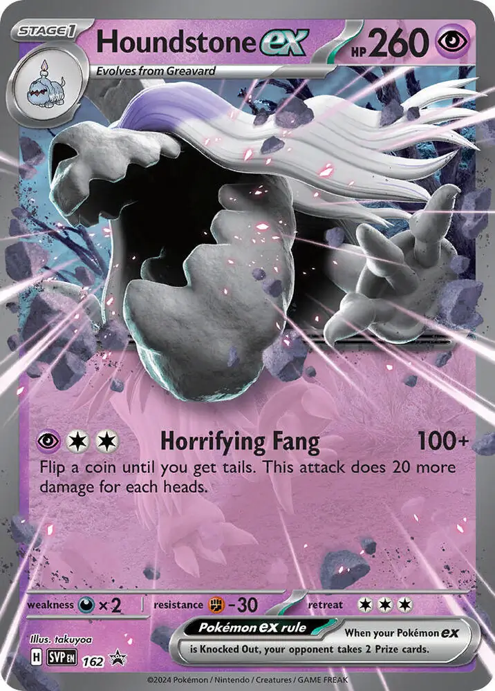 Scarlet & Violet Promos - SVP162 - Houndstone ex