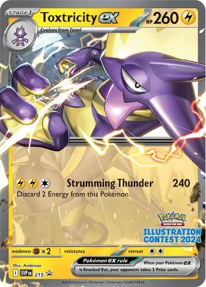 Scarlet & Violet Promos - SVP215 - Toxtricity ex