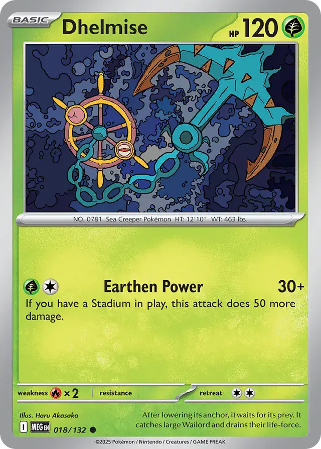 MEG - Mega Evolution - 018/132 - Dhelmise