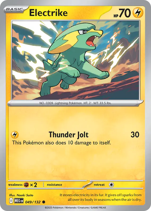 MEG - Mega Evolution - 049/132 - Electrike