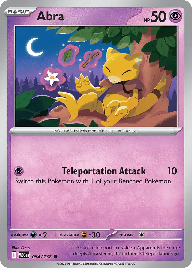 MEG - Mega Evolution - 054/132 - Abra