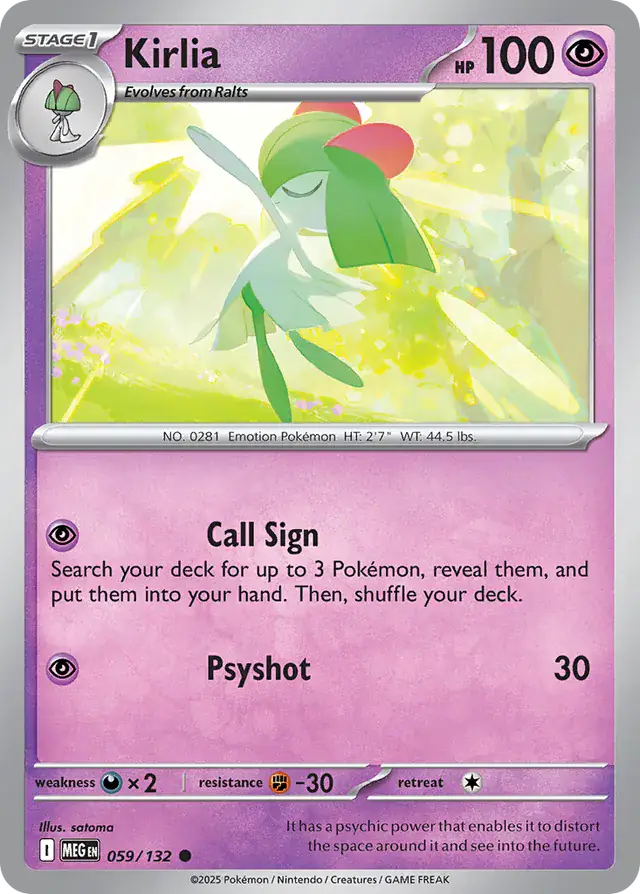 MEG - Mega Evolution - 059/132 - Kirlia