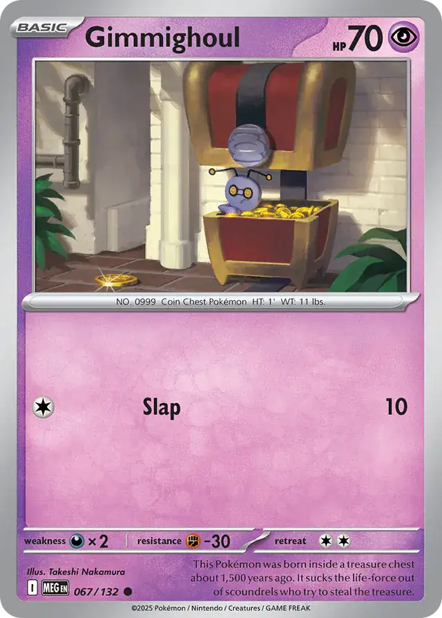 MEG - Mega Evolution - 067/132 - Gimmighoul