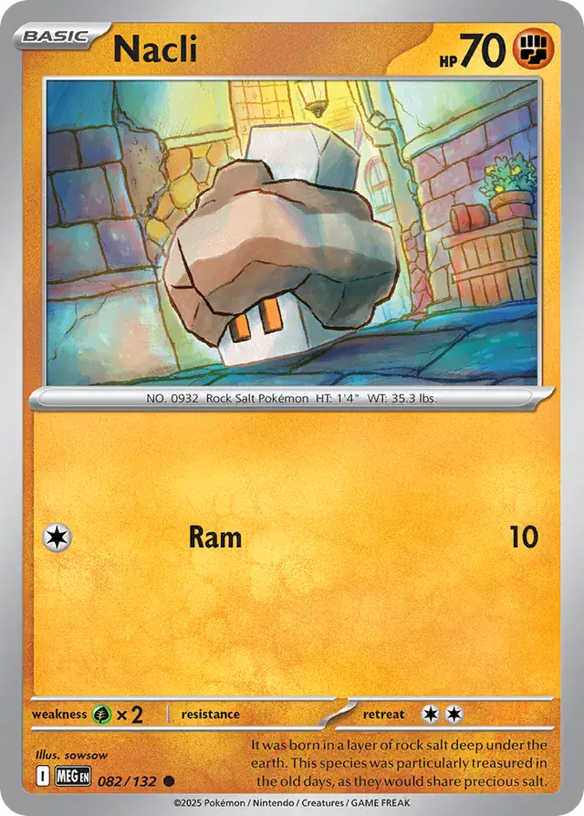 MEG - Mega Evolution - 082/132 - Nacli