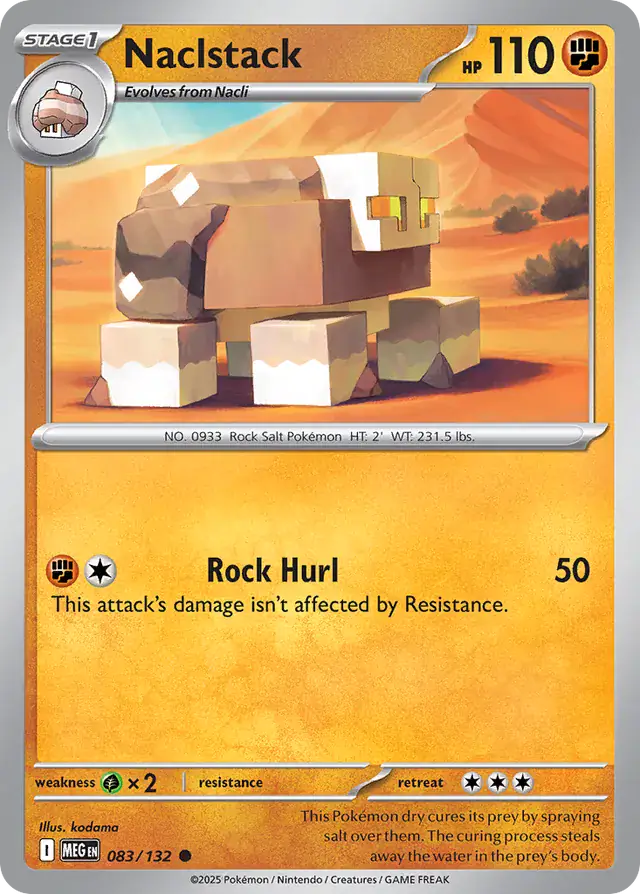 MEG - Mega Evolution - 083/132 - Naclstack