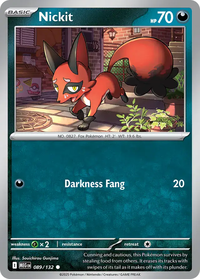 MEG - Mega Evolution - 089/132 - Nickit