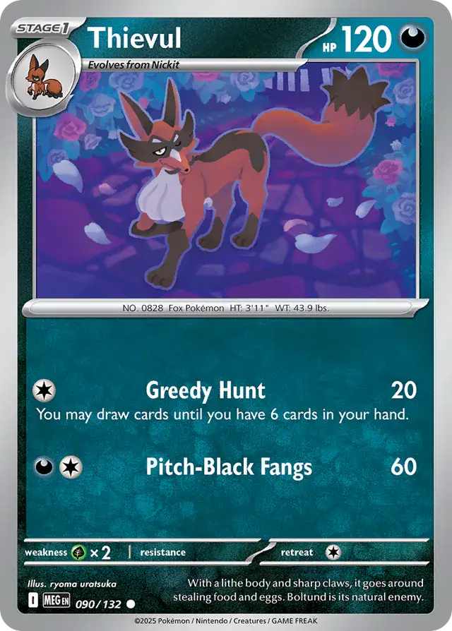 MEG - Mega Evolution - 090/132 - Thievul