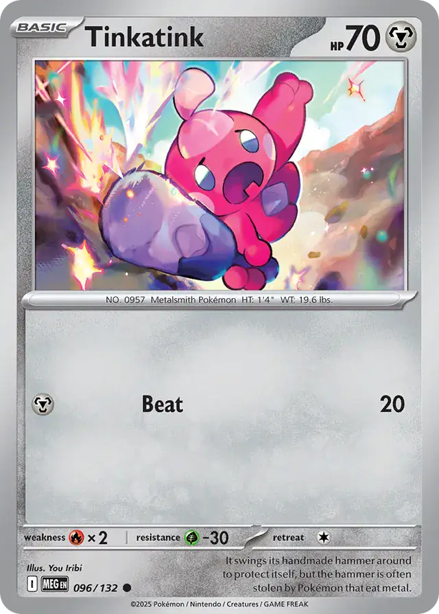 MEG - Mega Evolution - 096/132 - Tinkatink