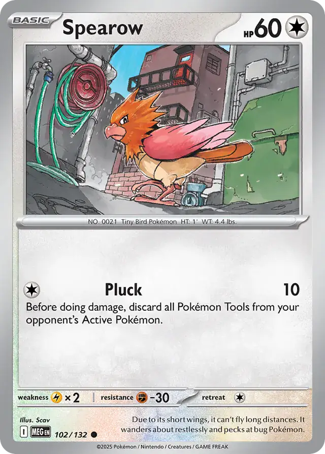 MEG - Mega Evolution - 102/132 - Spearow