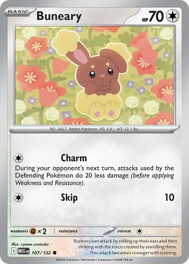 MEG - Mega Evolution - 107/132 - Buneary