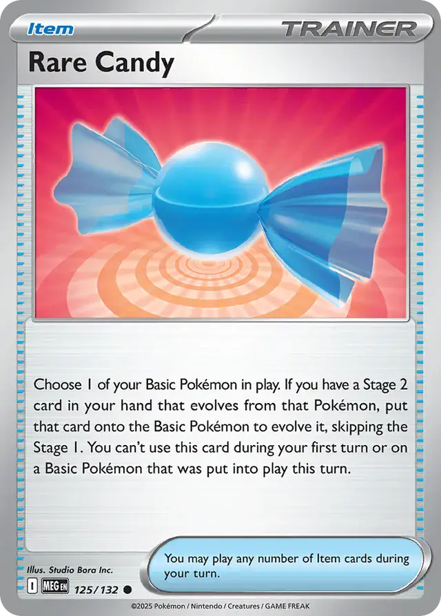 MEG - Mega Evolution - 125/132 - Rare Candy