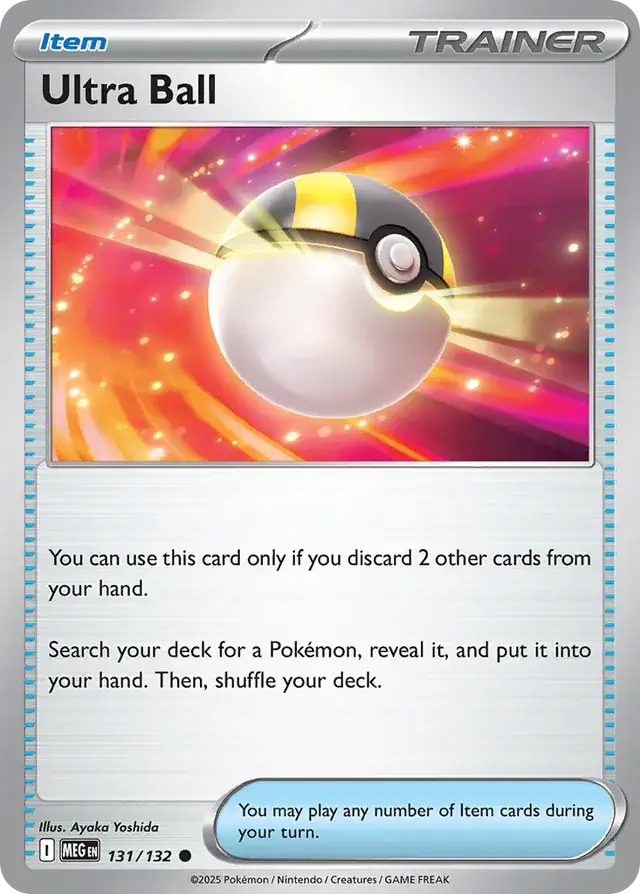 MEG - Mega Evolution - 131/132 - Ultra Ball