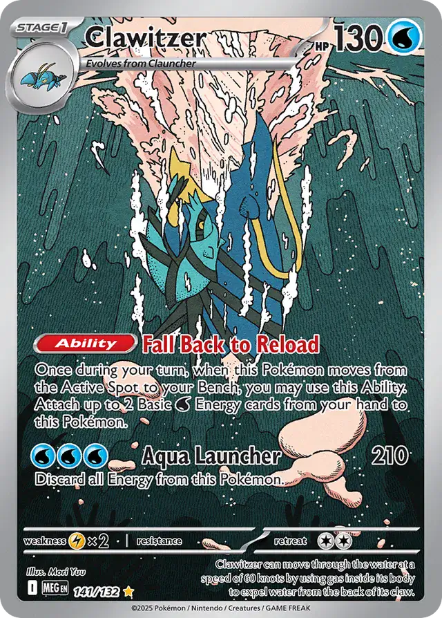 MEG - Mega Evolution - 141/132 - Clawitzer