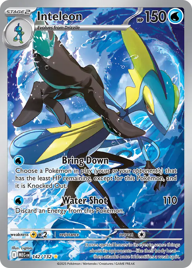 MEG - Mega Evolution - 142/132 - Inteleon