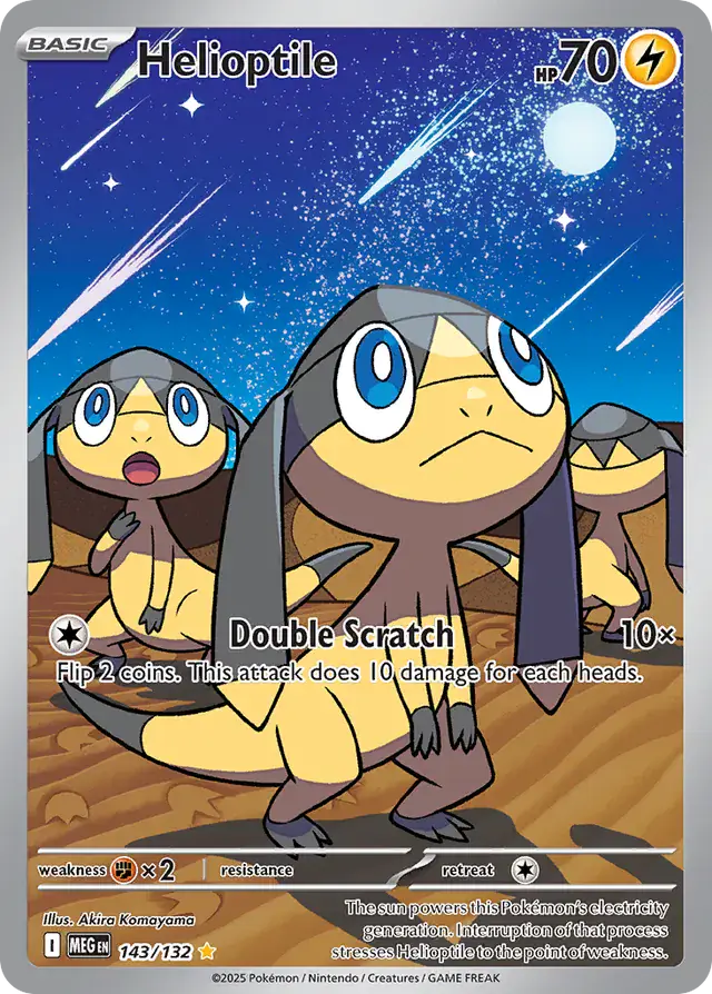 MEG - Mega Evolution - 143/132 - Helioptile