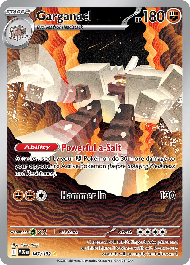 MEG - Mega Evolution - 147/132 - Garganacl