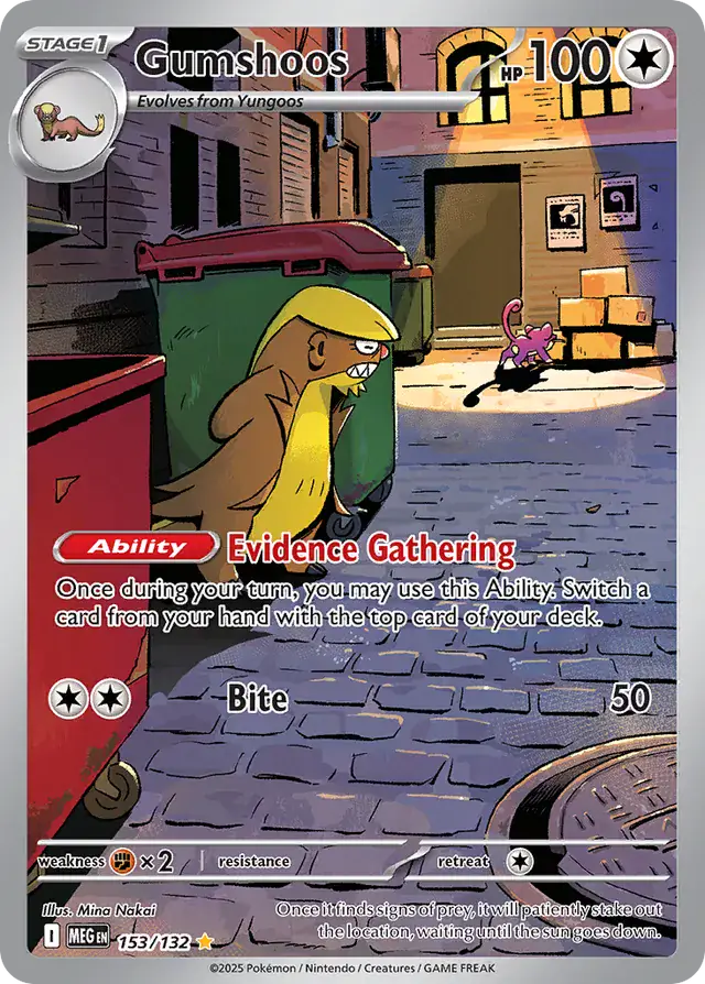 MEG - Mega Evolution - 153/132 - Gumshoos