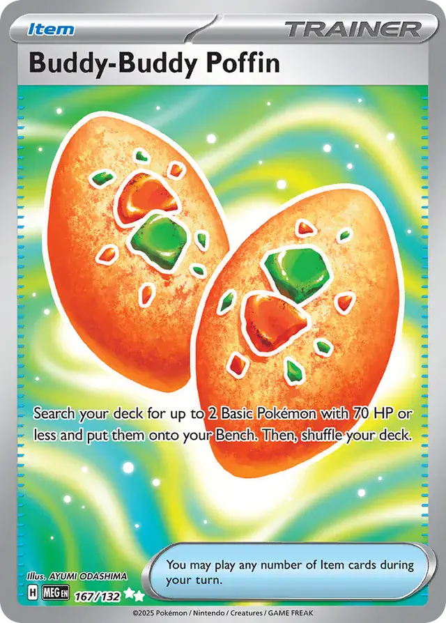 MEG - Mega Evolution - 167/132 - Buddy-Buddy Poffin