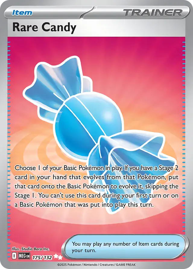 MEG - Mega Evolution - 175/132 - Rare Candy