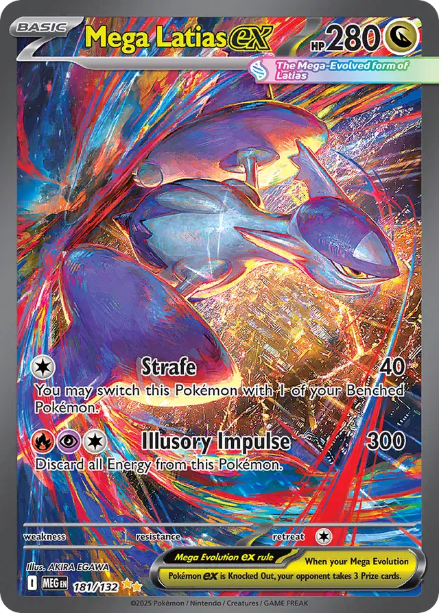 MEG - Mega Evolution - 181/132 - Mega Latias ex