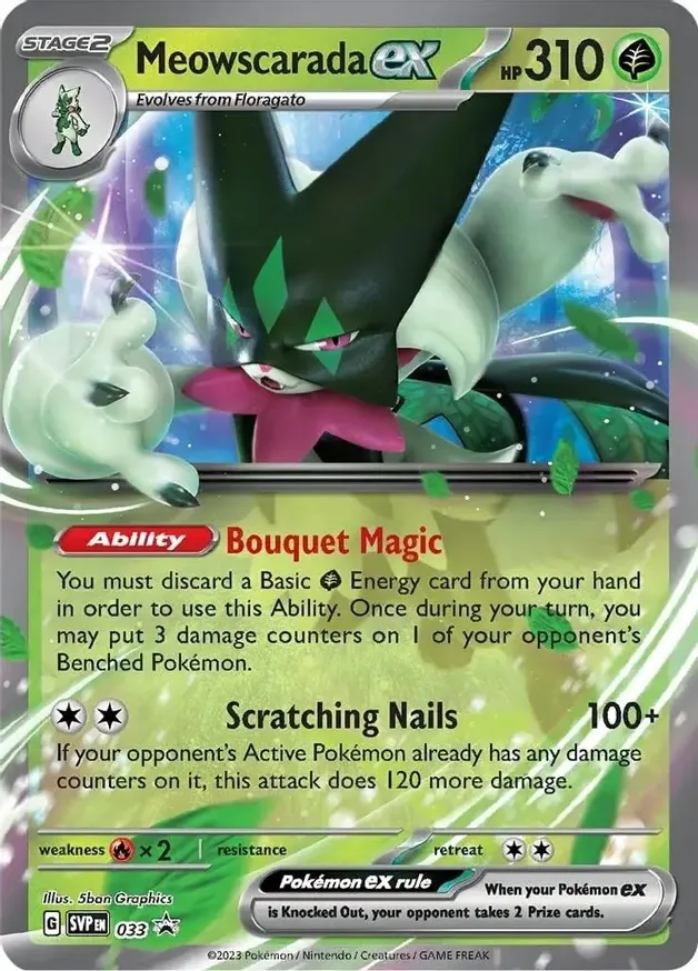 Scarlet & Violet Promos - SVP033 - Meowscarada ex