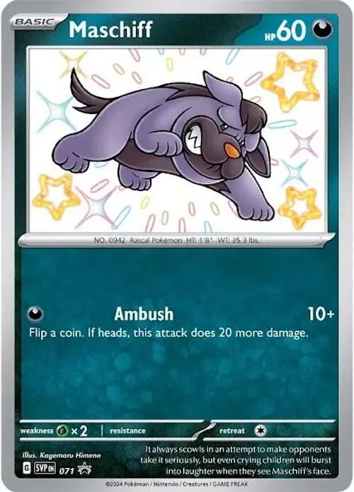 Scarlet & Violet Promos - SVP071 - Maschiff
