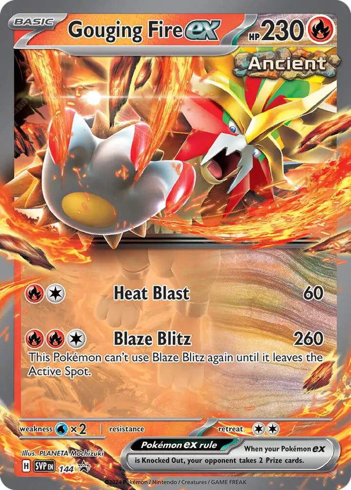 Scarlet & Violet Promos - SVP144 - Gouging Fire ex